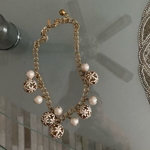 Kate Spade necklace white new no tags